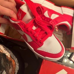 Nike dunk low disrupt red